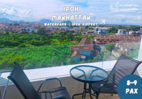 FE Cozy Ipoh Homestay Manhattan Condominium Ipoh Waterpark 3BR 8 pax by FE Homestay 怡保民宿 水上乐园